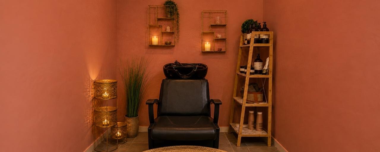 Warm treatment room at Nourish Wellness Bar